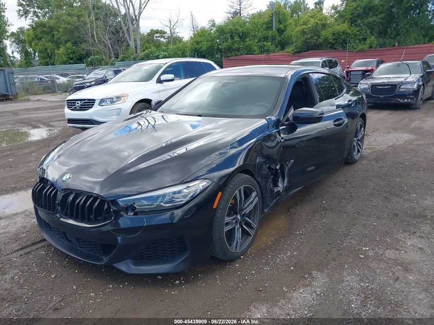 Vin: wbagv4c01mcg46221, lot: 45938018, bmw 840i gran coupe xdrive 20212