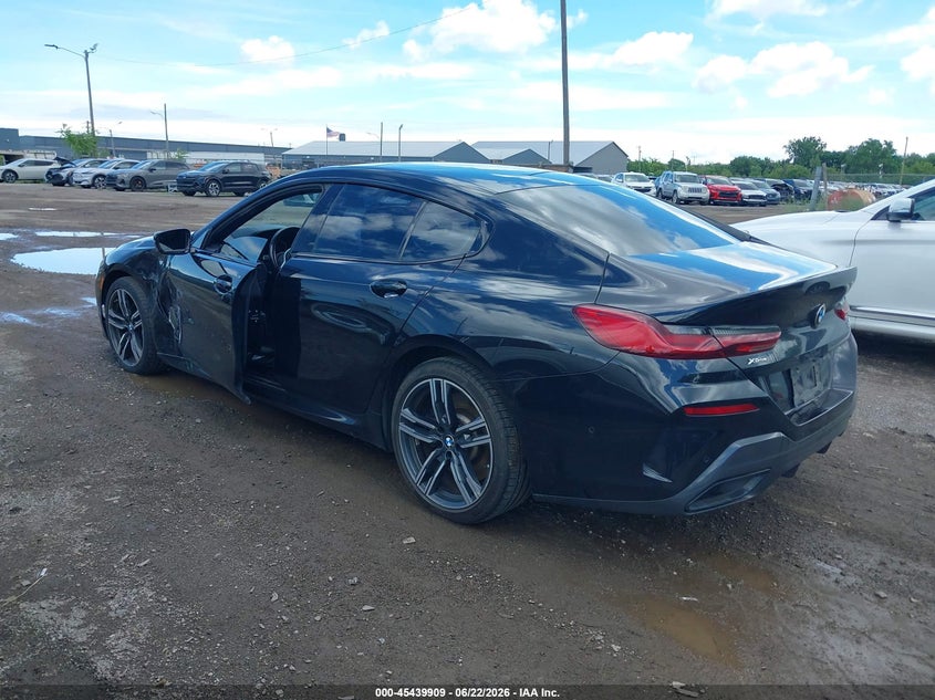 Vin: wbagv4c01mcg46221, lot: 45938018, bmw 840i gran coupe xdrive 20213
