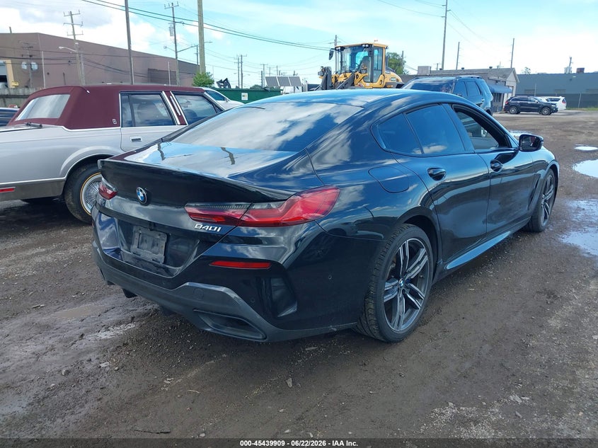 Vin: wbagv4c01mcg46221, lot: 45938018, bmw 840i gran coupe xdrive 20214