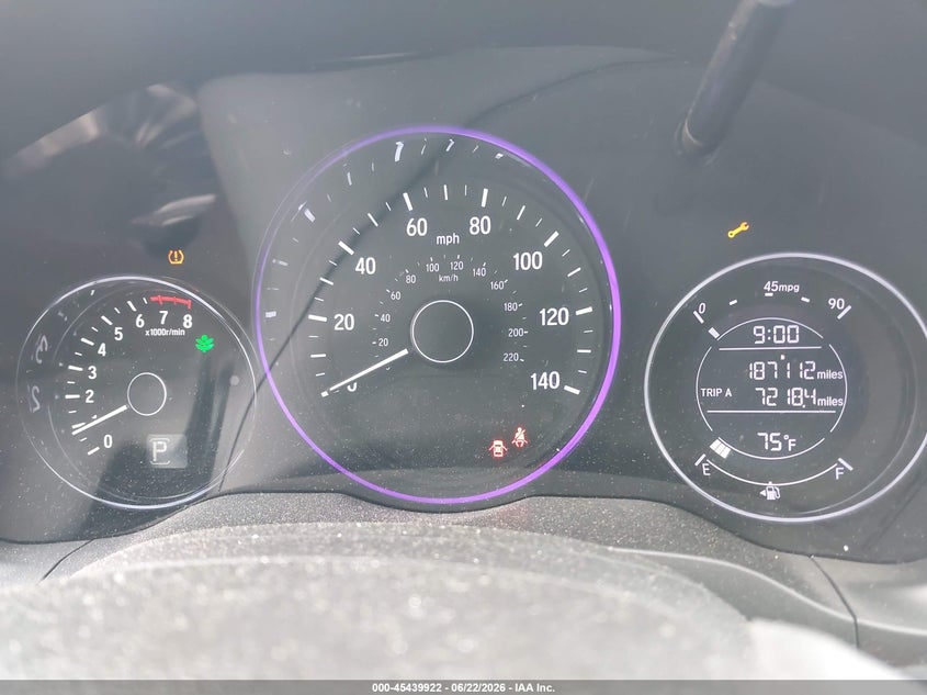 2019 HONDA HR-V auction photo 7