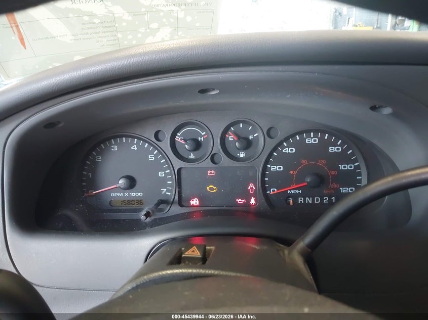 2004 FORD RANGER TRUCK 2.3L I-4 DOHC, 143HP