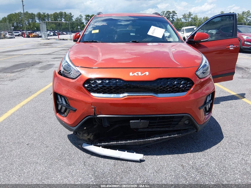 2022 Kia Niro Touring Se VIN: KNDCC3LC9N5502107 Lot: 45439951