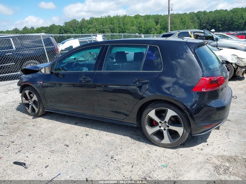 2017 Volkswagen Golf Gti Autobahn 4-Door/S 4-Door/Se 4-Door/Sport 4-Door VIN: 3VW5T7AUXHM017191 Lot: 45439968