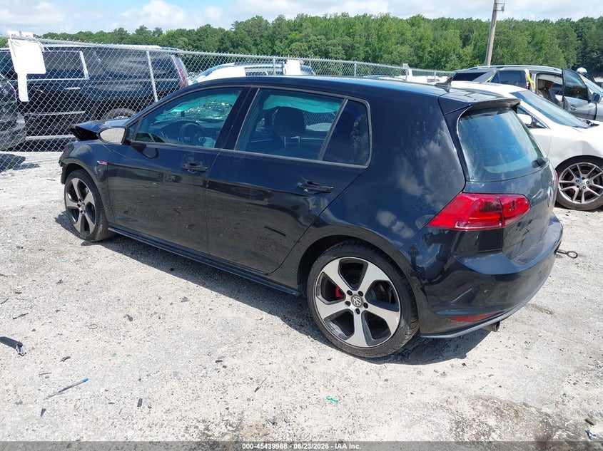 2017 VOLKSWAGEN GOLF GTI auction photo 3