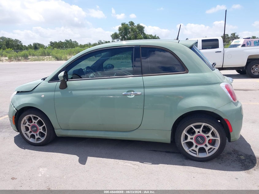 2015 Fiat 500 Sport VIN: 3C3CFFBR6FT619745 Lot: 45440069