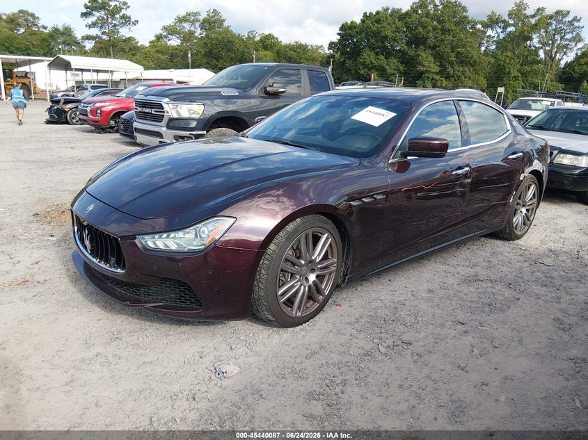 MASERATI GHIBLI 2015 VIN ZAM57XSA4F1141393