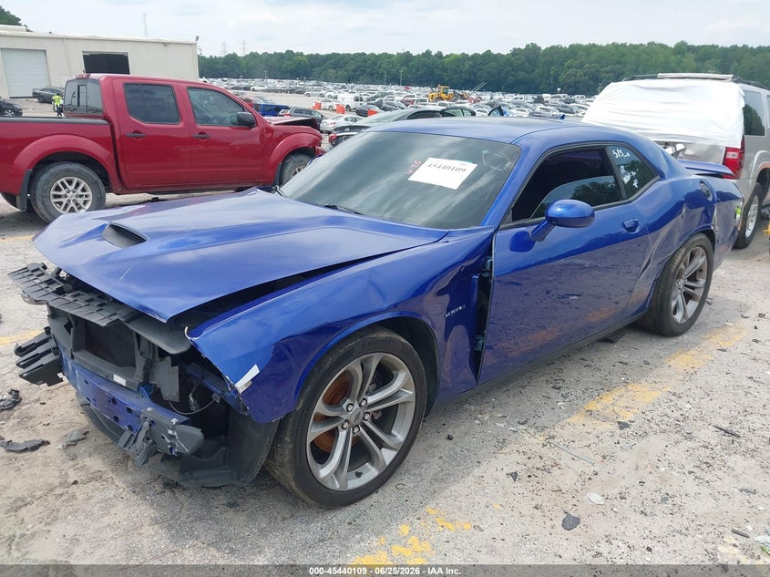Vin: 2c3cdzbtxlh247463, lot: 45938218, dodge challenger r/t 20202