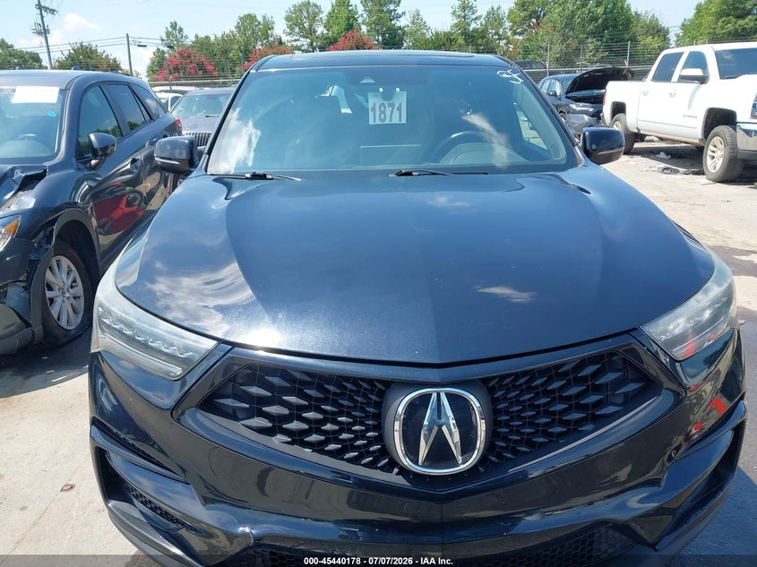 ACURA RDX 2019 VIN 5J8TC2H61KL010242