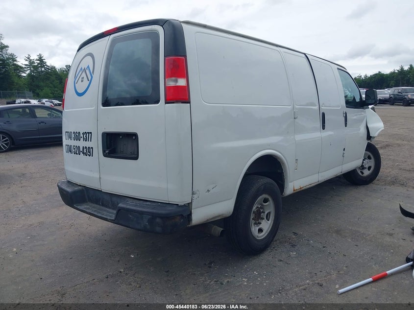 Vin: 1gcwgaffxh1113631, lot: 45938292, chevrolet express 2500 work van 20174
