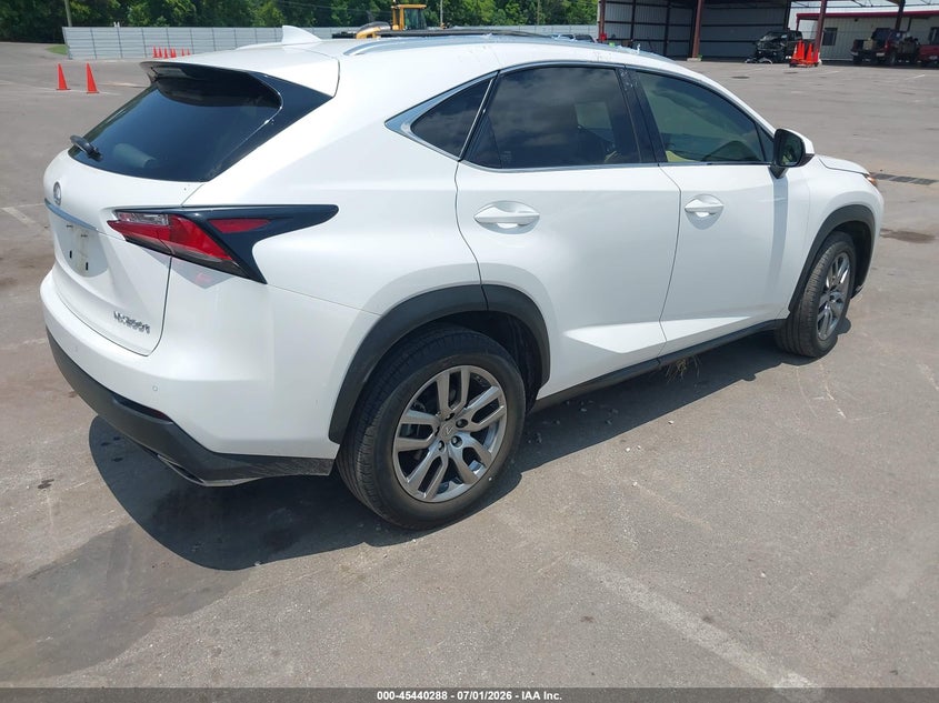 2015 LEXUS NX 200T auction photo 4