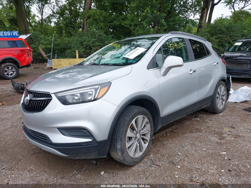Vin: kl4cjasb1lb001966, lot: 45938399, buick encore fwd preferred 20202