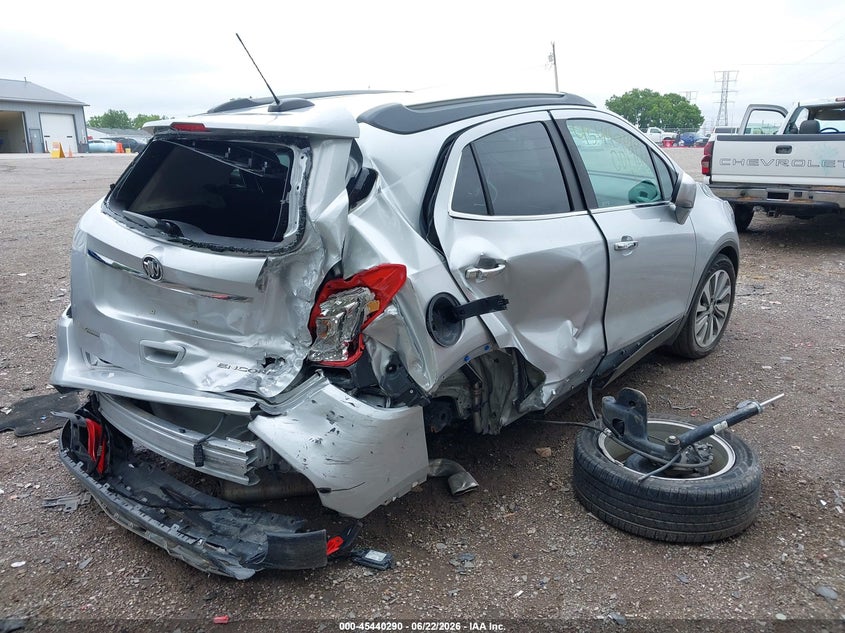 Vin: kl4cjasb1lb001966, lot: 45938399, buick encore fwd preferred 20204