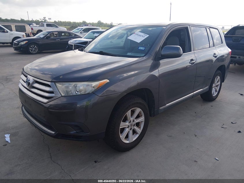 2012 Toyota Highlander Base V6 5TDZK3EH3CS076122 photo 1