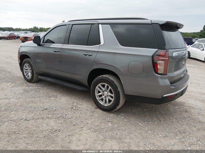 2022 CHEVROLET TAHOE auction photo 3