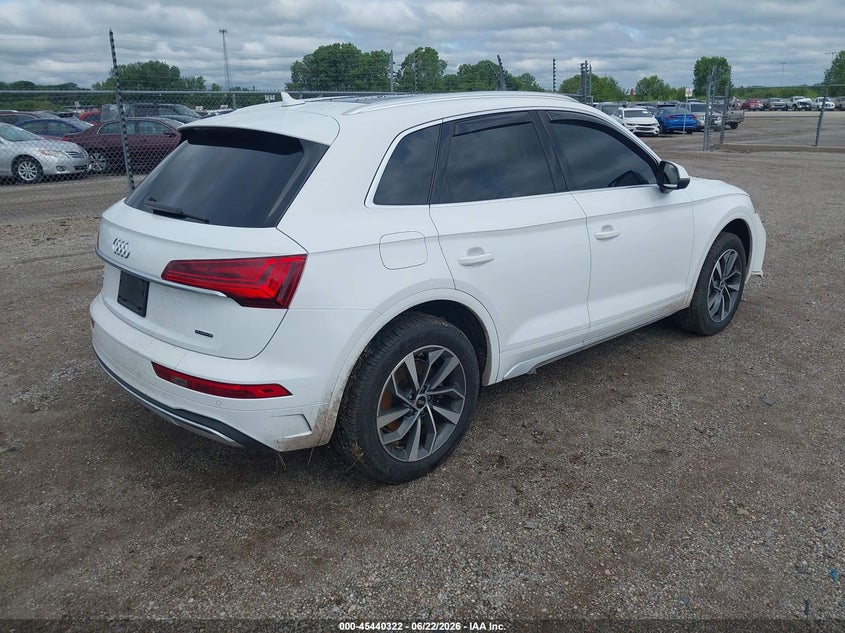 Vin: wa1aaafy7m2071821, lot: 45938431, audi q5 premium 45 tfsi quattro s tronic 20214