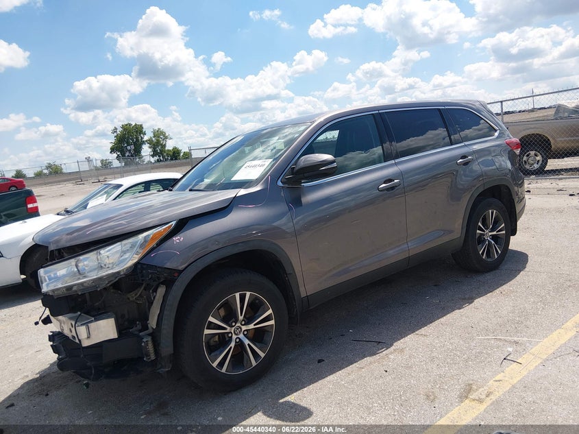 2019 Toyota Highlander Le Plus 5TDBZRFH6KS717700 photo 1
