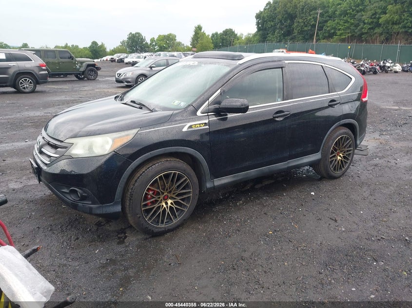 2014 Honda Cr-V Ex 2HKRM4H59EH627227 photo 1