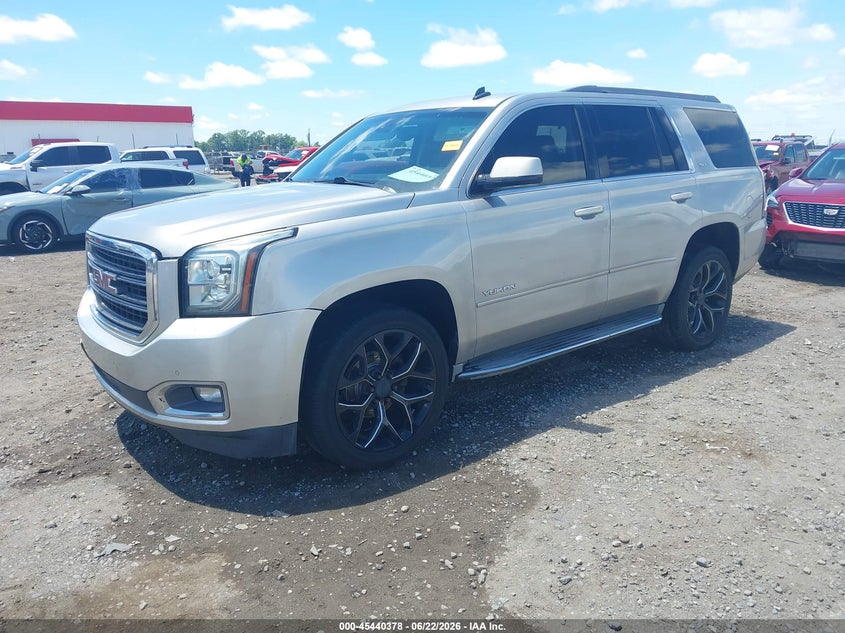Vin: 1gks1bkc7fr131055, lot: 45938487, gmc yukon slt 20152
