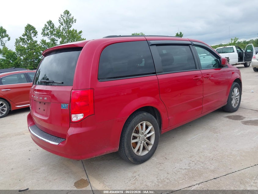 Vin: 2c4rdgcg0dr543888, lot: 45938525, dodge grand caravan sxt 20134
