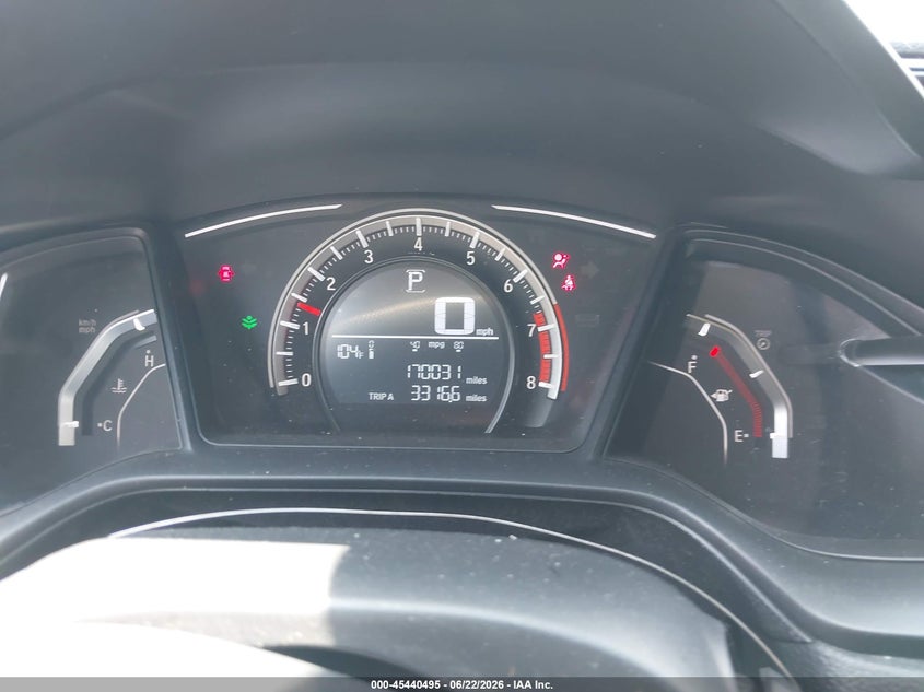VIN 19XFC2F52HE226804 2017 HONDA CIVIC LX