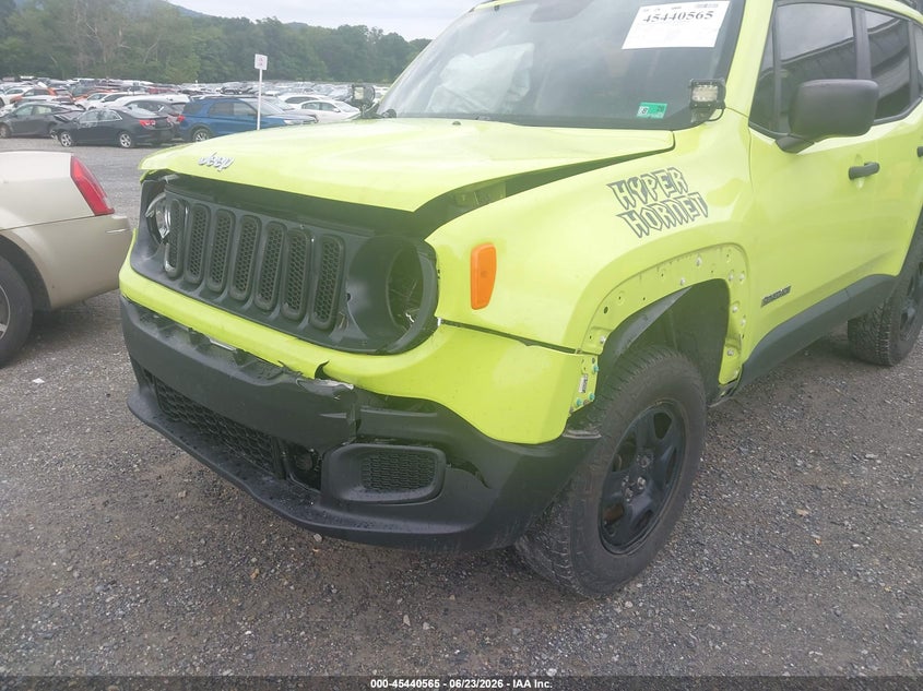 JEEP RENEGADE 2018 VIN ZACCJBAB6JPJ45395