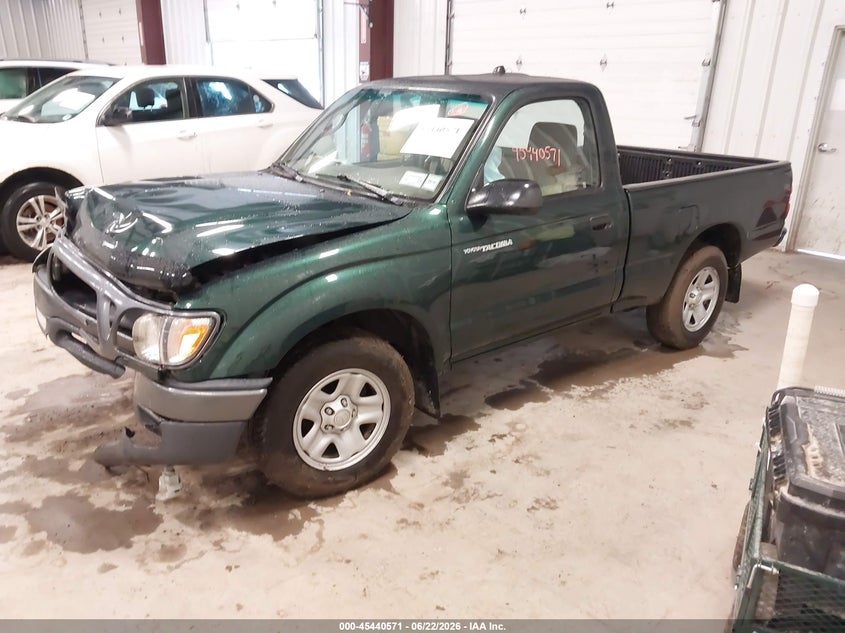 2002 Toyota Tacoma 5TENL42N72Z076685 photo 1