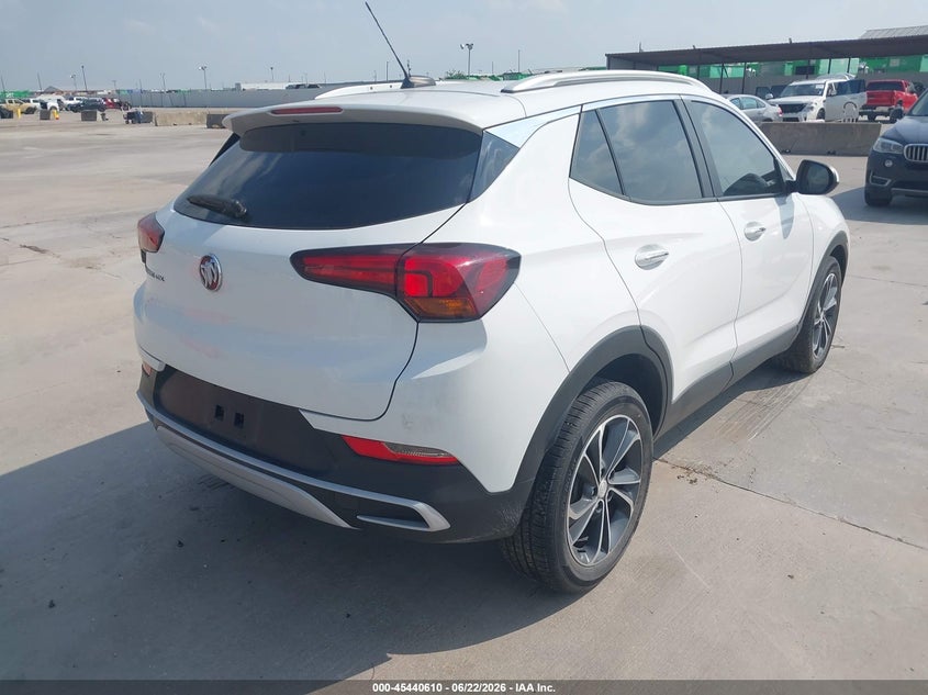 Vin: kl4mmds24pb027187, lot: 45938719, buick encore gx select fwd 20234