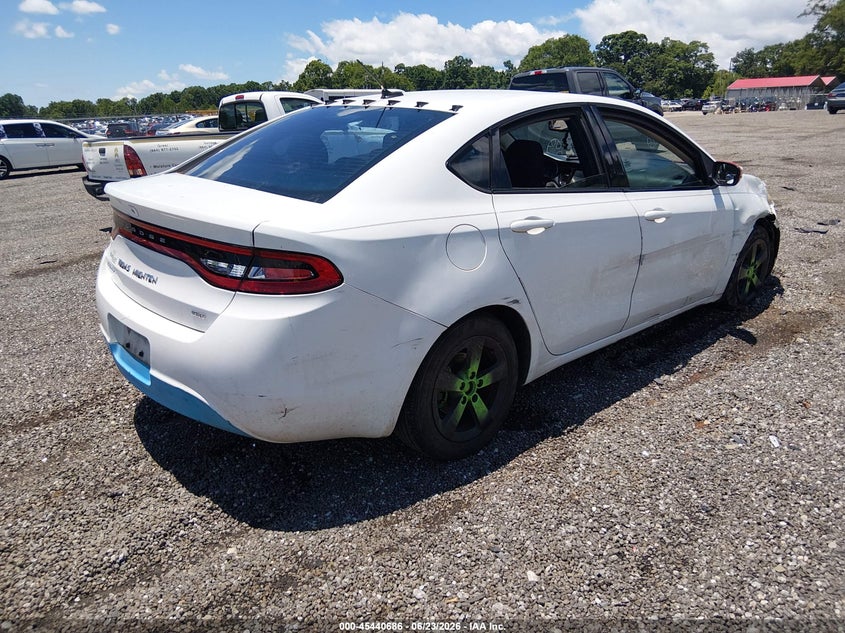 Vin: 1c3cdfbbxfd404819, lot: 45938795, dodge dart sxt 20154