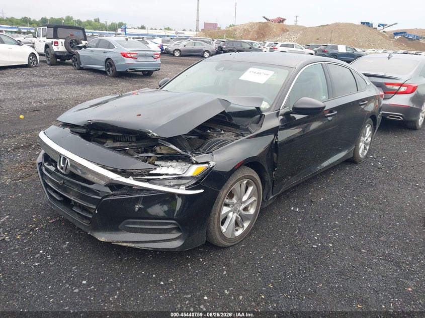 2018 Honda Accord Lx, Front End, IAAI, VIN 1HGCV1F16JA070412 — photo 2