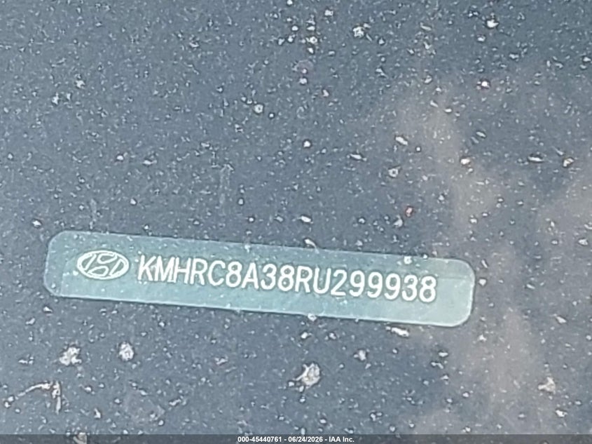 2024 Hyundai Venue Sel VIN: KMHRC8A38RU299938 Lot: 45440761