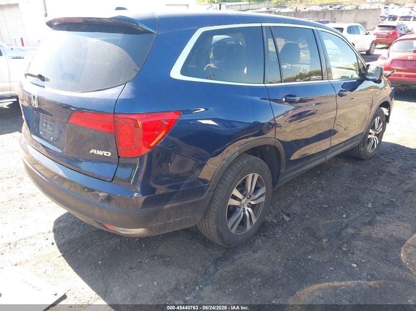 Vin: 5fnyf6h35gb065392, lot: 45938872, honda pilot ex 20164