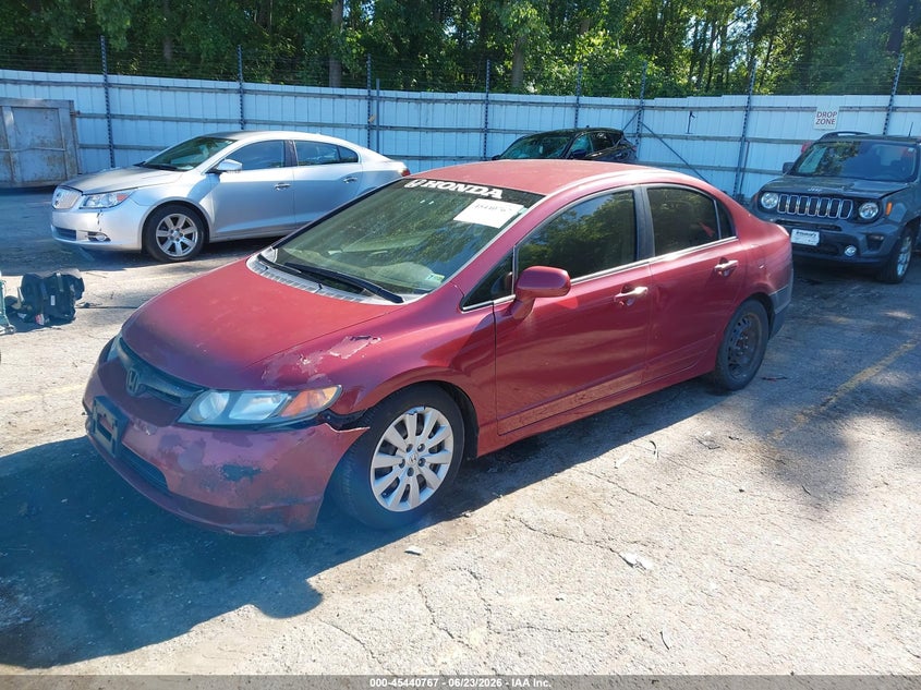 2006 Honda Civic Lx 1HGFA16566L146931 photo 1