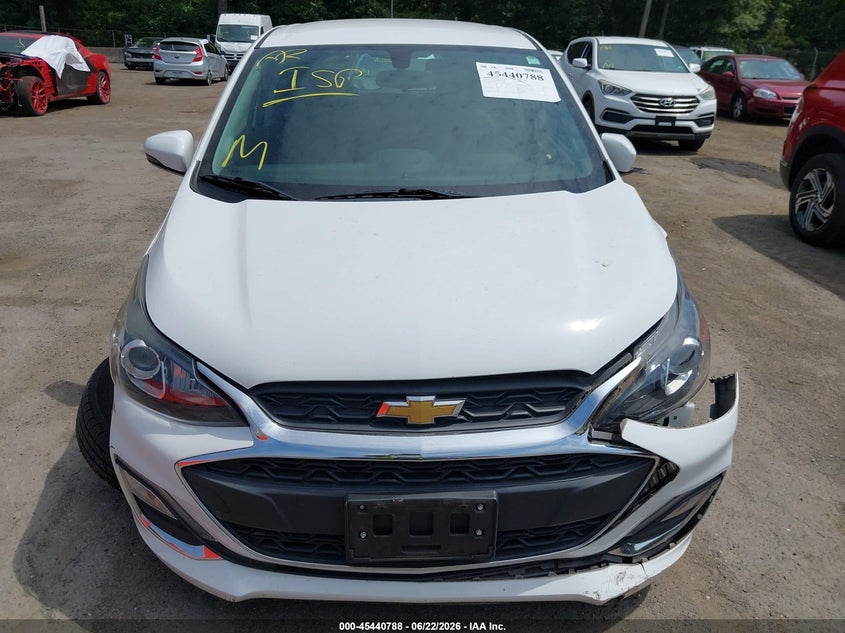 2020 Chevrolet Spark Fwd 1Lt Automatic VIN: KL8CD6SA8LC459492 Lot: 45440788