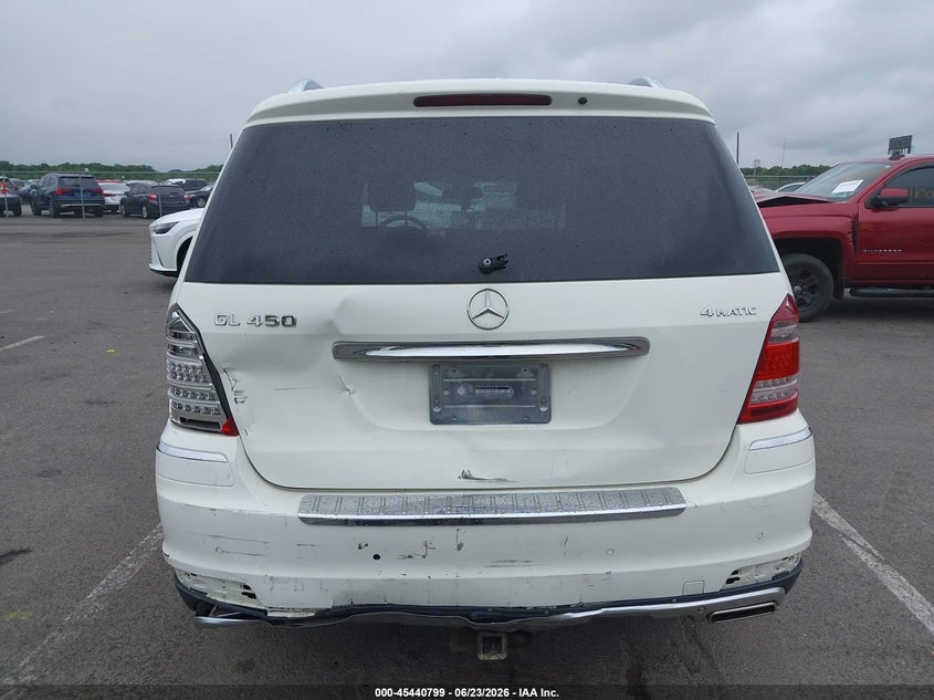 2012 Mercedes-Benz Gl 450 4Matic VIN: 4JGBF7BE3CA786623 Lot: 45440799