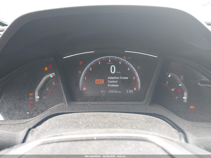 2020 HONDA CIVIC auction photo 7