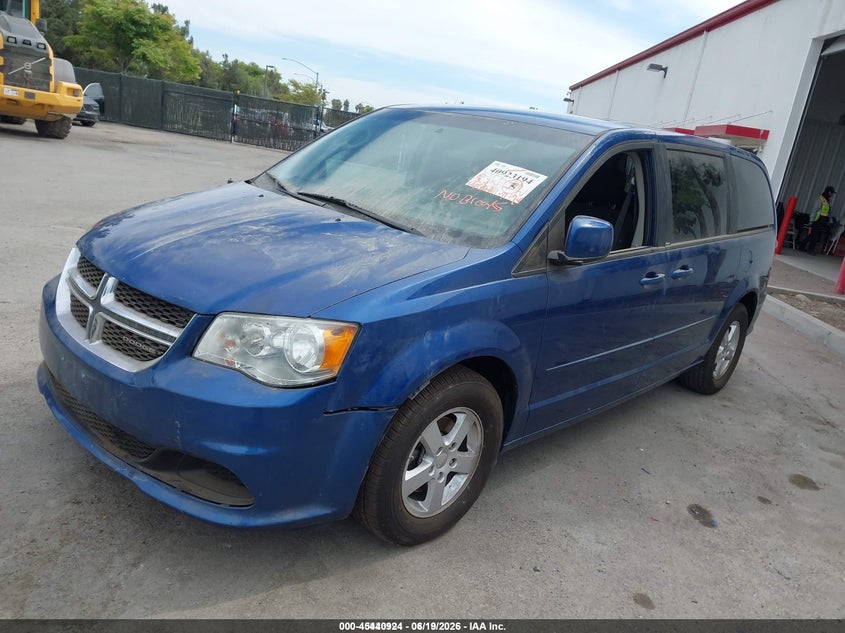 DODGE GRAND CARAVAN 2011 VIN 2D4RN3DG4BR617351