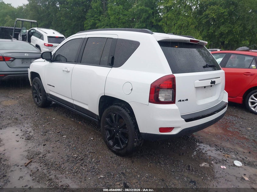Vin: 1c4njdbb8fd427145, lot: 45939076, jeep compass altitude edition 20153
