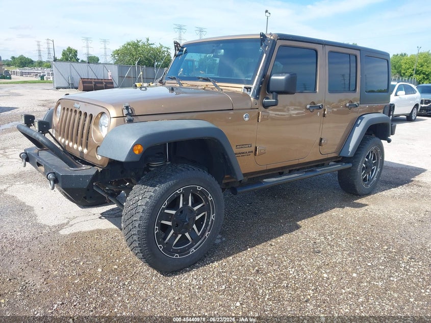 2015 Jeep Wrangler Unlimited Sport 1C4BJWDG4FL696529 photo 1