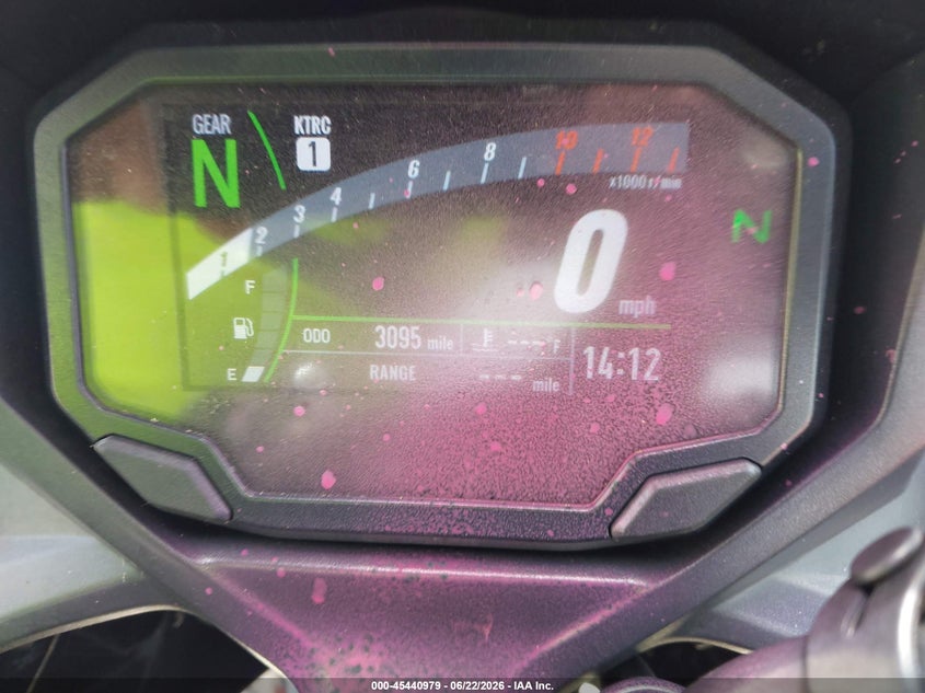 2025 Kawasaki Ex650 R VIN: ML5EXER19SDAF9546 Lot: 45440979