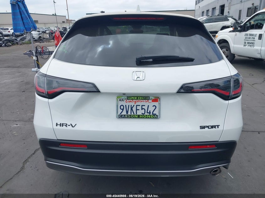 2026 Honda Hr-V 2Wd Sport VIN: 3CZRZ1H58TM714358 Lot: 45440986