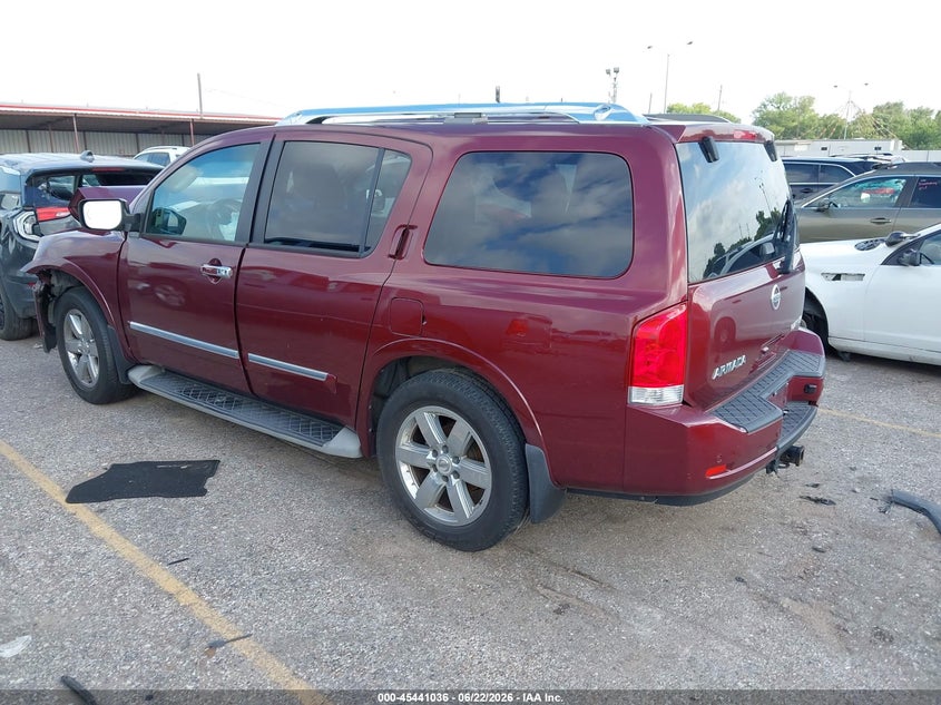 Vin: 5n1aa0ne5cn609500, lot: 45939145, nissan armada platinum 20123