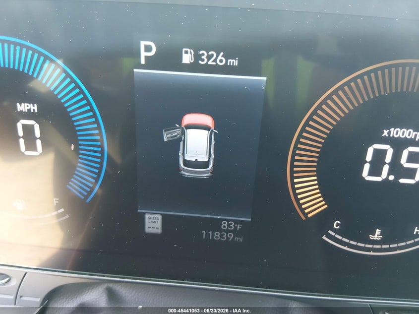 2025 Hyundai Kona Sel VIN: KM8HB3AB3SU330821 Lot: 45441053