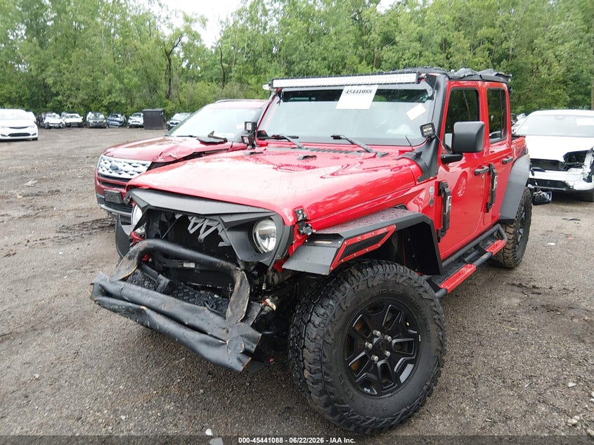 2018 JEEP WRANGLER UNLIMITED auction photo 2