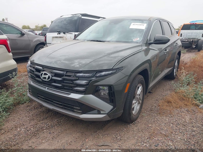 2026 Hyundai Tucson, Rear, IAAI, VIN 5NMJA3DE8TH713631 — photo 2