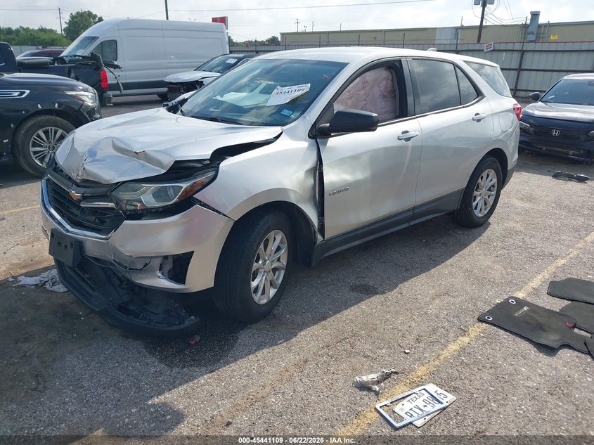 2018 Chevrolet Equinox Ls 2GNAXHEV5J6239563 photo 1
