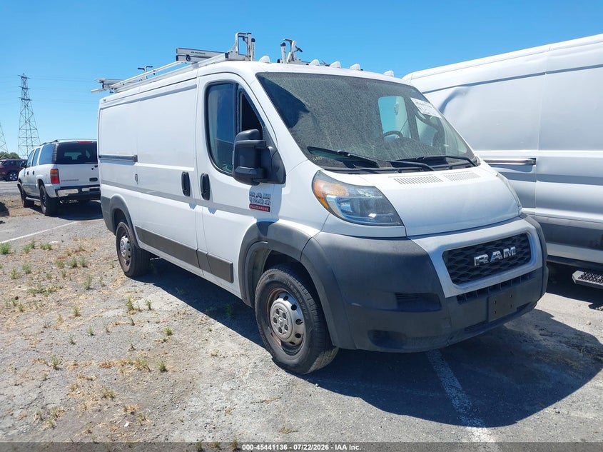 Vin: 3c6trvagxke511955, lot: 45939245, ram promaster 1500 low roof 136 wb 2019 img_1