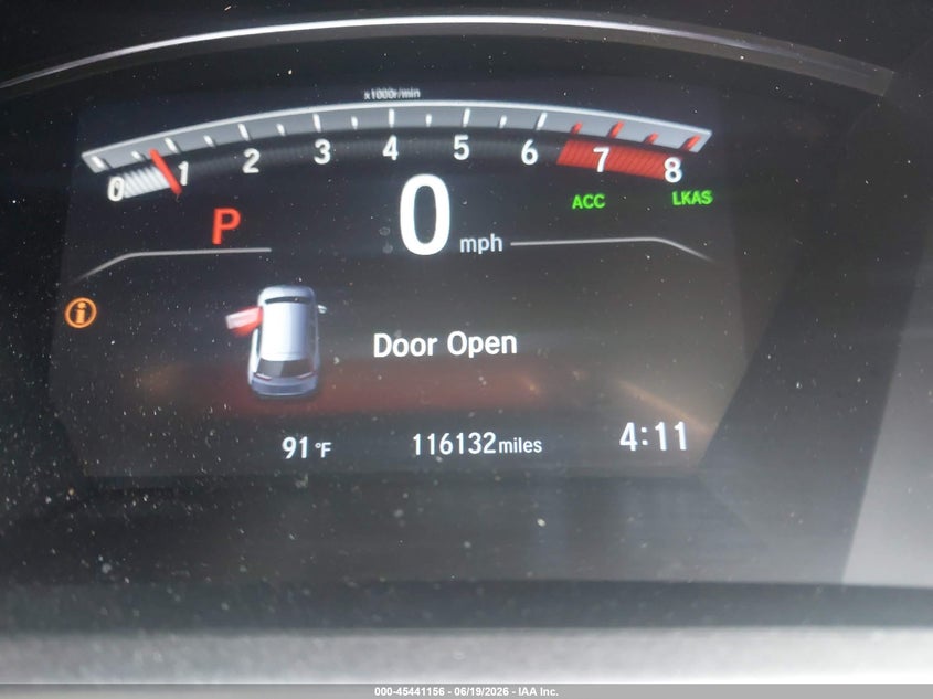 2019 Honda Cr-V Touring VIN: 7FARW2H97KE043571 Lot: 45441156