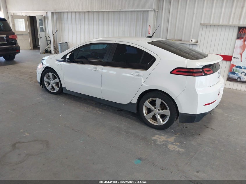 Vin: 1g1ra6e40eu127391, lot: 45939290, chevrolet volt 20143