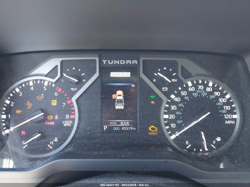 2025 TOYOTA TUNDRA auction photo 7