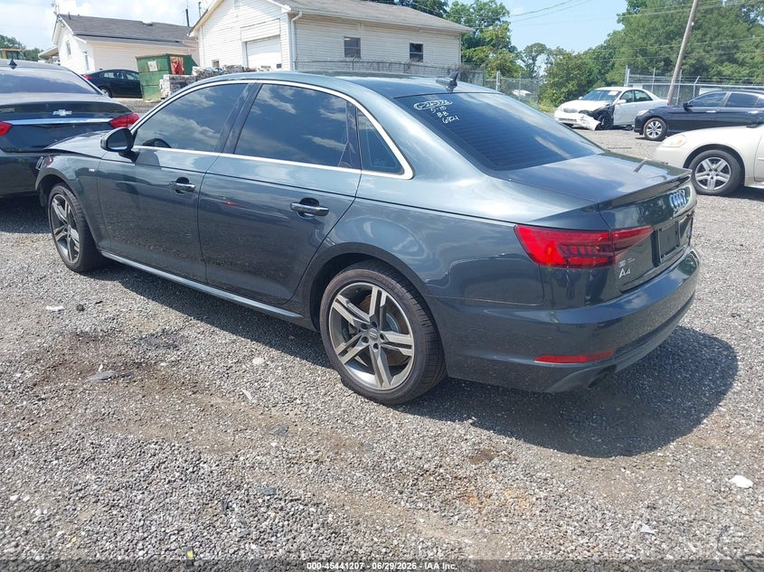 Vin: wauenaf49hn006821, lot: 45939316, audi a4 premium plus 20173